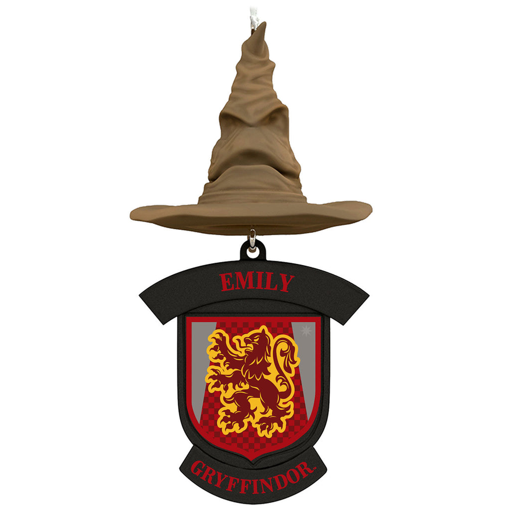 Harry Potter™ Sorting Hat Personalized Ornament, Custom Text