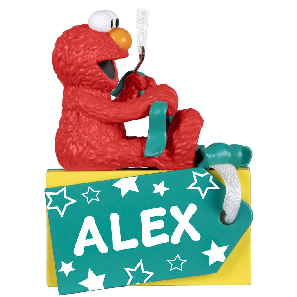 Sesame Street® A Gift From Elmo Personalized Ornament, Custom Text