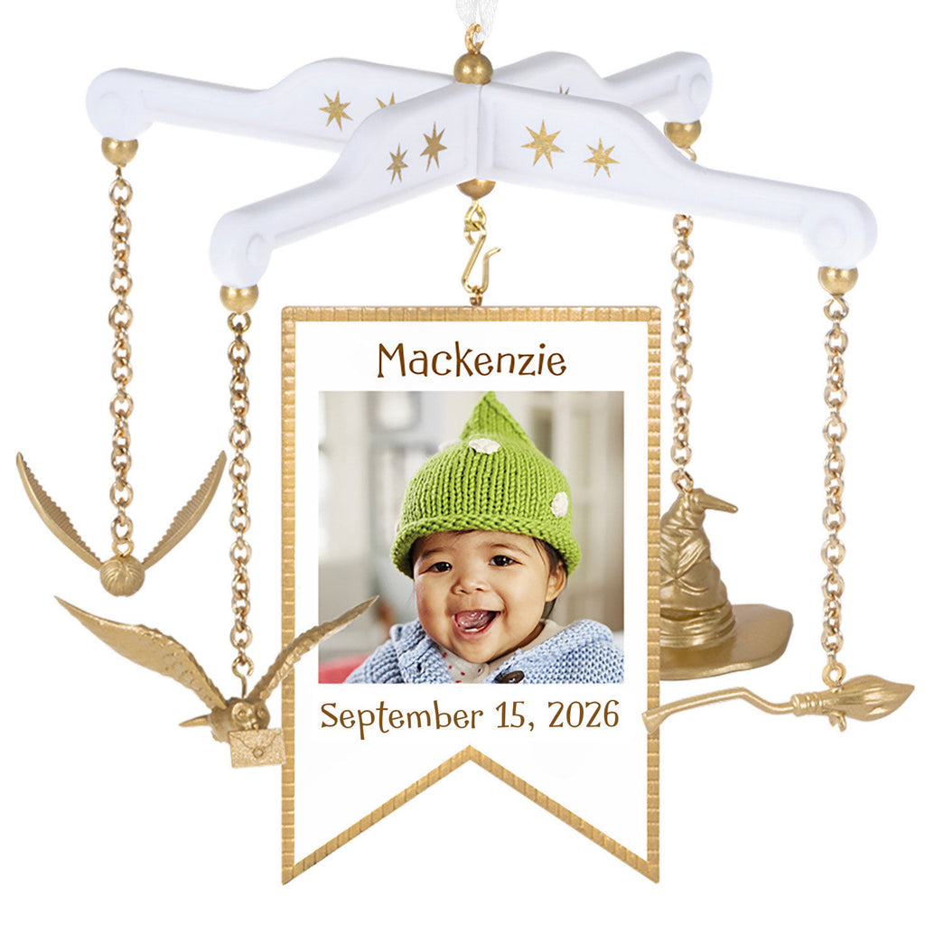 Harry Potter™ Baby Mobile Personalized Ornament, Custom Photo and Text