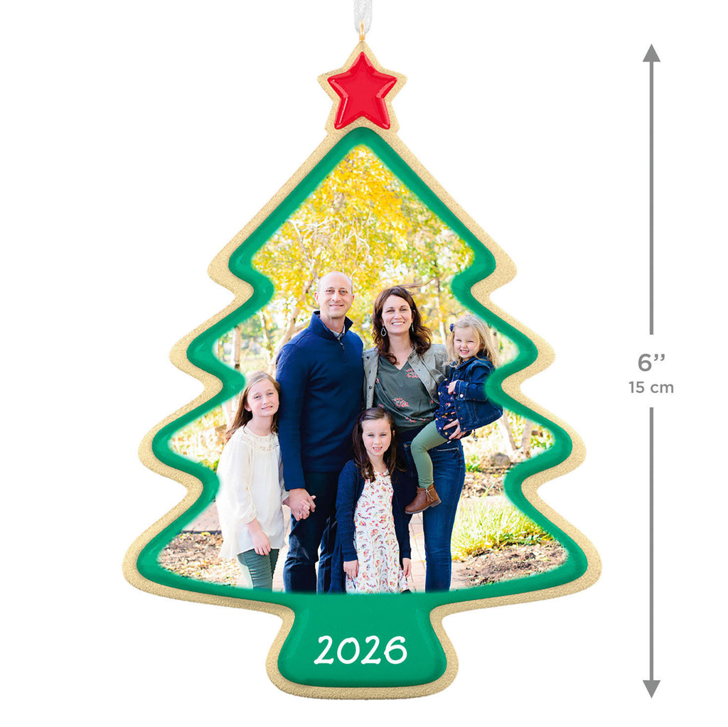 Sweet Memories Sugar Cookie Tree Personalized Ornament, Custom Full Photo and Text