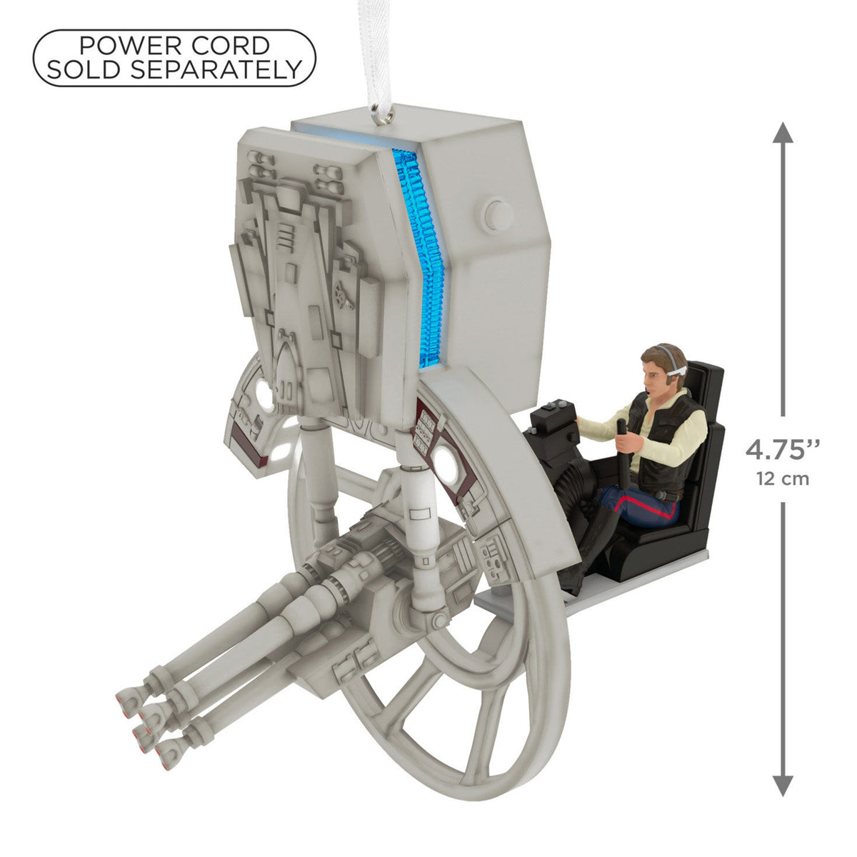 Star Wars™ TIE Fighter™ Attack Collection Han Solo™ Ornament With Light and Sound
